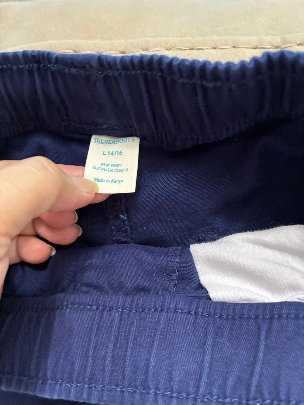 Kids Jogger Pants - Navy and Gray